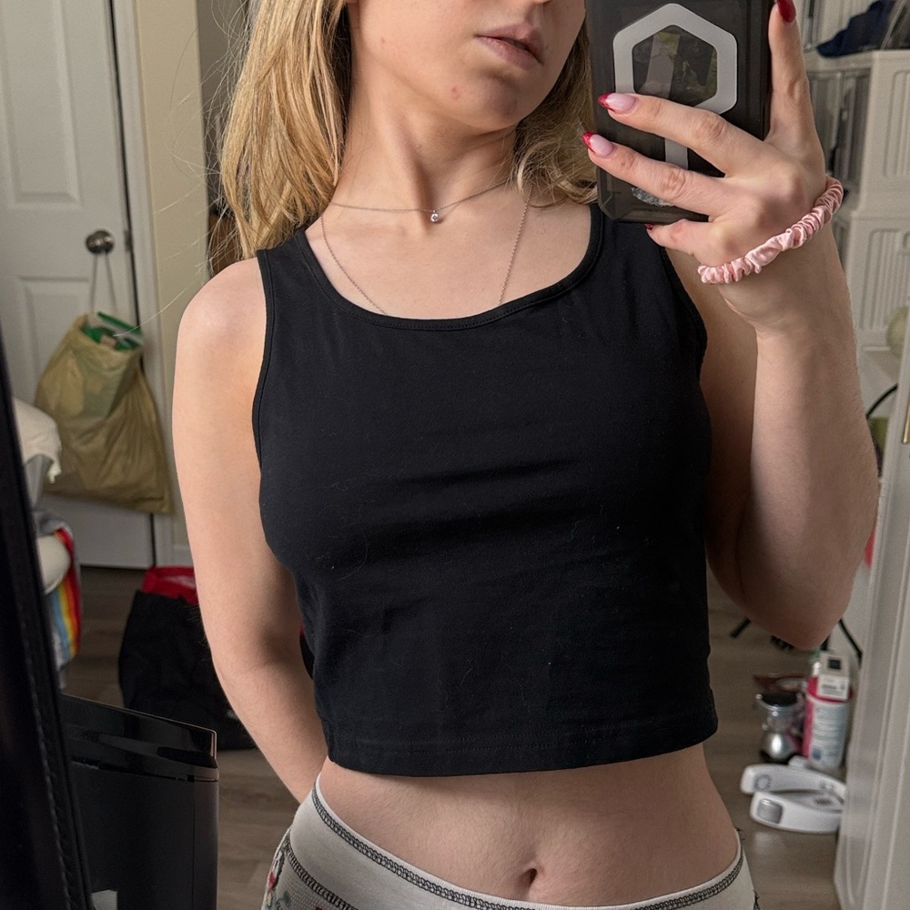 Bp black Crop Top Tank - Picture 6 of 6